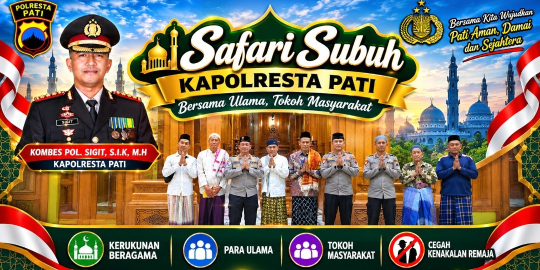 Kapolresta Pati Safari Subuh, Gandeng Ulama dan Tokoh Masyarakat IMG-20260906-WA0015.jpg