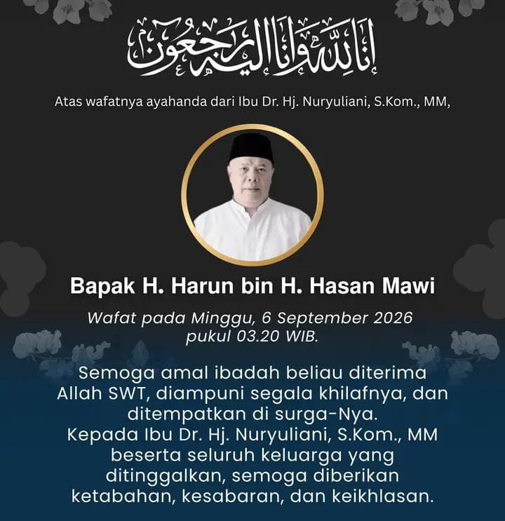 Kabar Duka Cita Hari Ini Dari Ketua DPRD Kota Depok Buat Mpok Nuryuliani IMG-20260906-WA0017.jpg