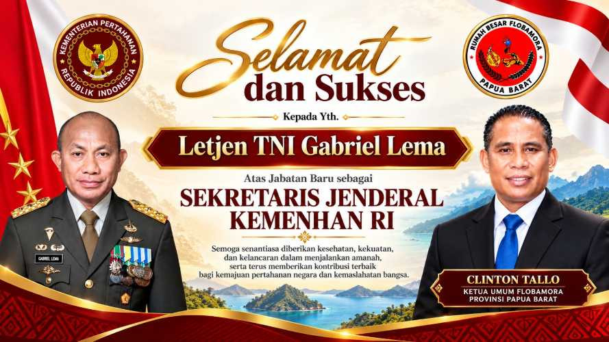 Letjen TNI Gabriel Lema Jabat Sekjen Kemenhan RI, Clinton Tallo Sampaikan Selamat IMG-20261024-WA0021.jpg