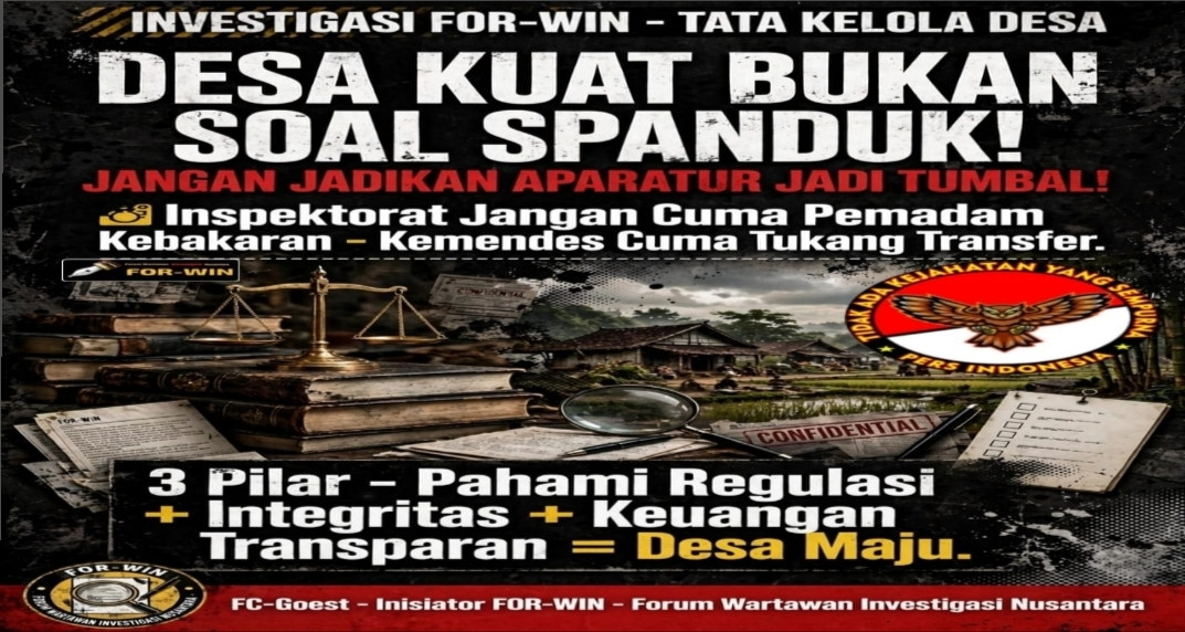 Tata Kelola Desa Kuat: Jangan Jadikan Aparatur Tumbal, Inspektorat dan Kemendes Jangan Tutup Mata IMG_20261029_125323.jpg