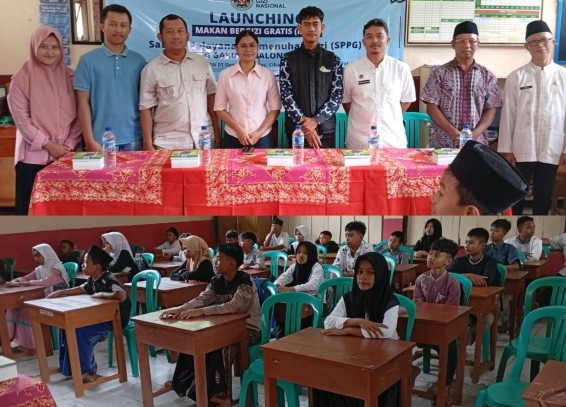 Launching Program MBG Digelar di SDN Sagara 1, Dorong Pemenuhan Gizi Anak Sekolah