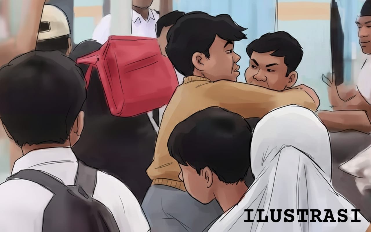 Guru dan OSIS SMK 3 Tanjabtim Saling Klarifikasi Usai Insiden Pengeroyokan