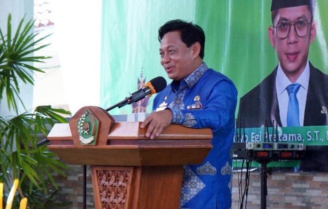 Resepsi Hari Amal Bakti ke-80, Sekda Supriyanto Tekankan Moderasi Beragama Sebagai Solusi Bangsa