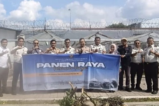 Panen Raya Serentak Kemenimipas, Hasil Panen Lapas Binjai Untuk Masyarakat Terdampak Bencana
