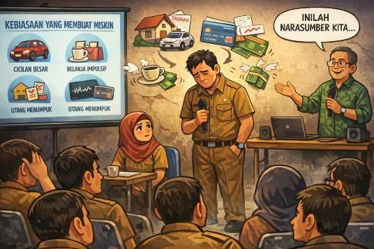 Cerpen: Seragam Rapi Jiwa Bocor Perlahan