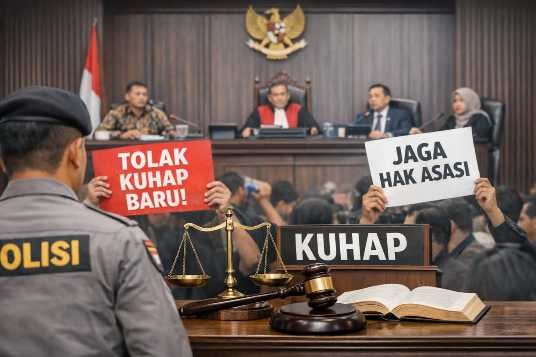 Kontroversi KUHAP Baru: Kekuasaan Polisi, Hak Sipil