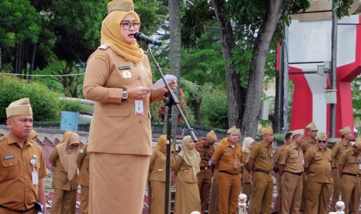 Pimpin Apel Mingguan, Tri Umaryani: ASN Bukan Sekadar Serapan Anggaran, Tapi Harus Hadirkan Dampak Nyata