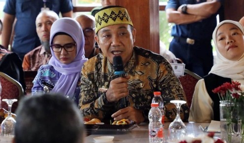 Wabup Syaiful Anwar Dampingi Kunjungan Kerja Spesifik Komisi V DPR RI, Konektivitas Lampung Masuk Agenda Nasional