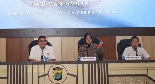 Polda Lampung Ungkap Penipuan Umrah Ilegal, 10 Jemaah Jadi Korban