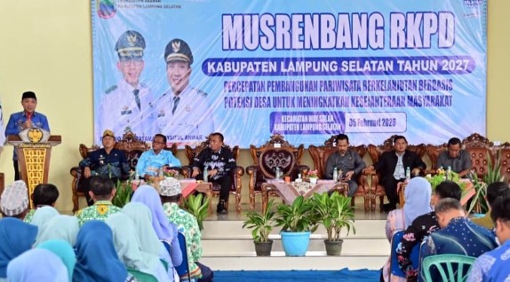 Musrenbang RKPD 2027: Way Sulan Prioritaskan Lanjutan Peningkatan Jalan, Dorong Konektivitas dan Ekonomi Desa