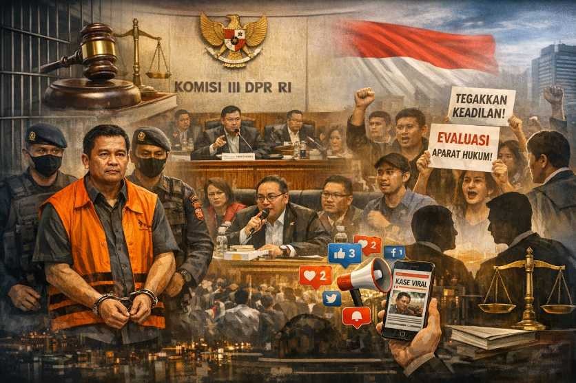 Sorotan Publik Menguji Integritas Penegakan Hukum