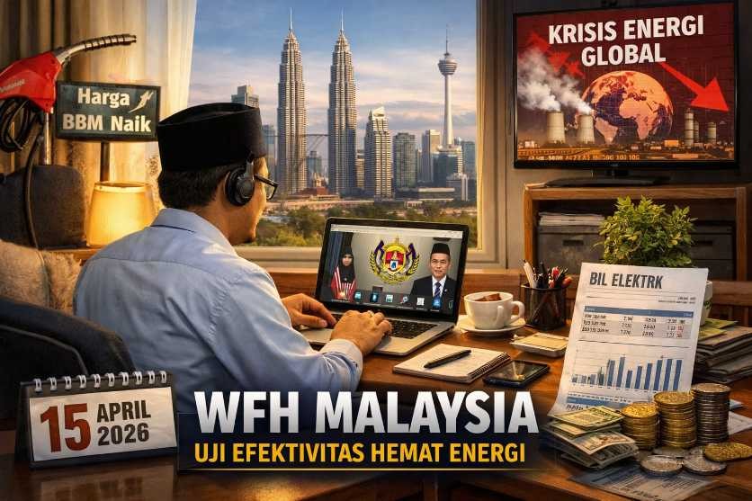 WFH Malaysia Uji Efektivitas Hemat Energi