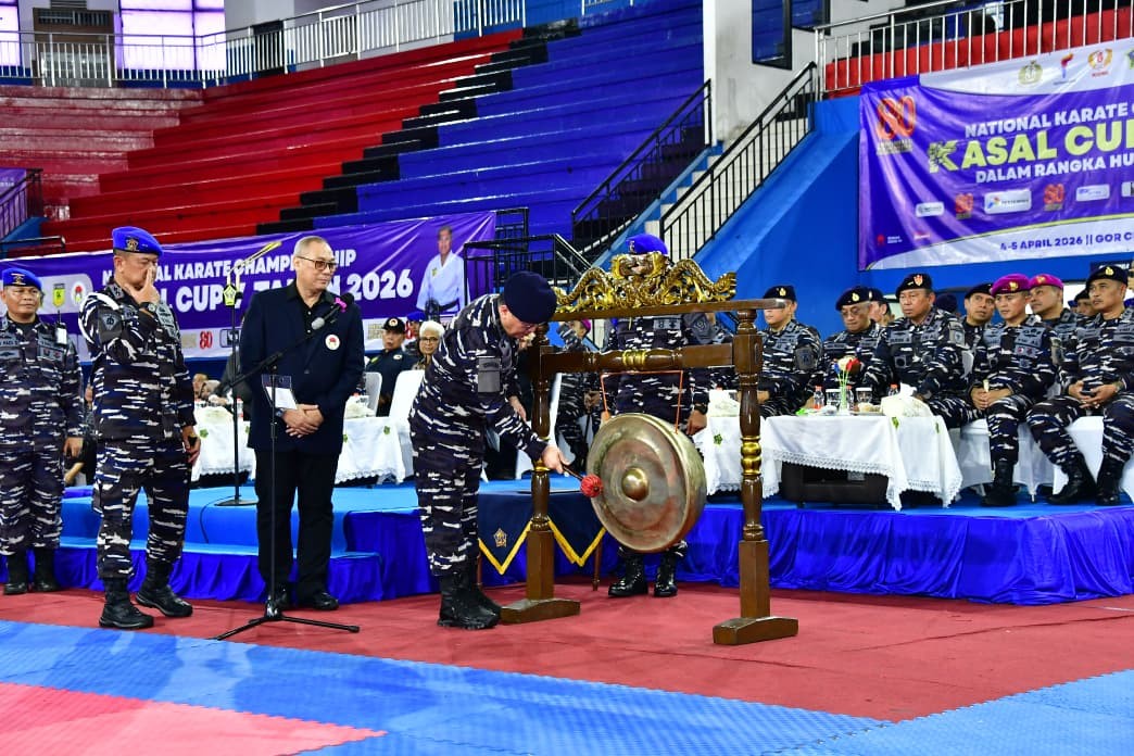 Kasal CUP V 2026 Resmi Digelar TNI AL Perkuat Pembinaan Atlet Karate Nasional