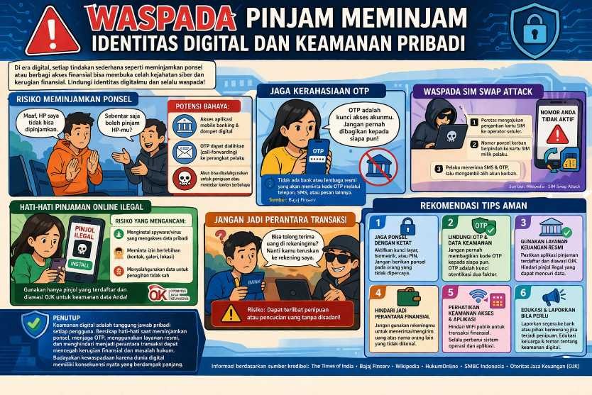 Waspada Pinjam Meminjam Identitas Digital dan Keamanan Pribadi