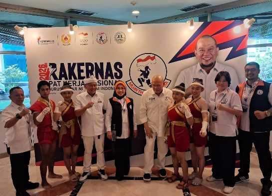 Rakernas Muaythai Indonesia 2026, Menpora Apresiasi Kepemimpinan LaNyalla