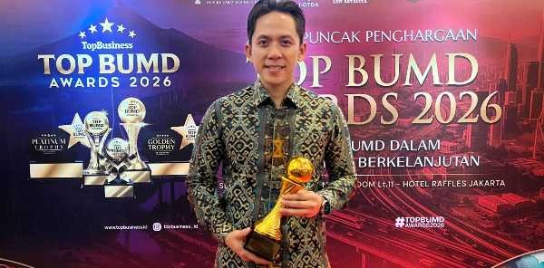 Perumda Tirta Jasa Lampung Selatan Raih TOP BUMD Awards 2026 Bintang 4 Bupati Egi Dinobatkan Pembina Terbaik.