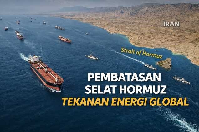 Pembatasan Selat Hormuz Tekanan Energi Global
