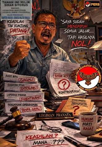 Lelah Jadi Manusia, Legiman Pranata Putuskan Jadi Martir Birokrasi di Deli Serdang