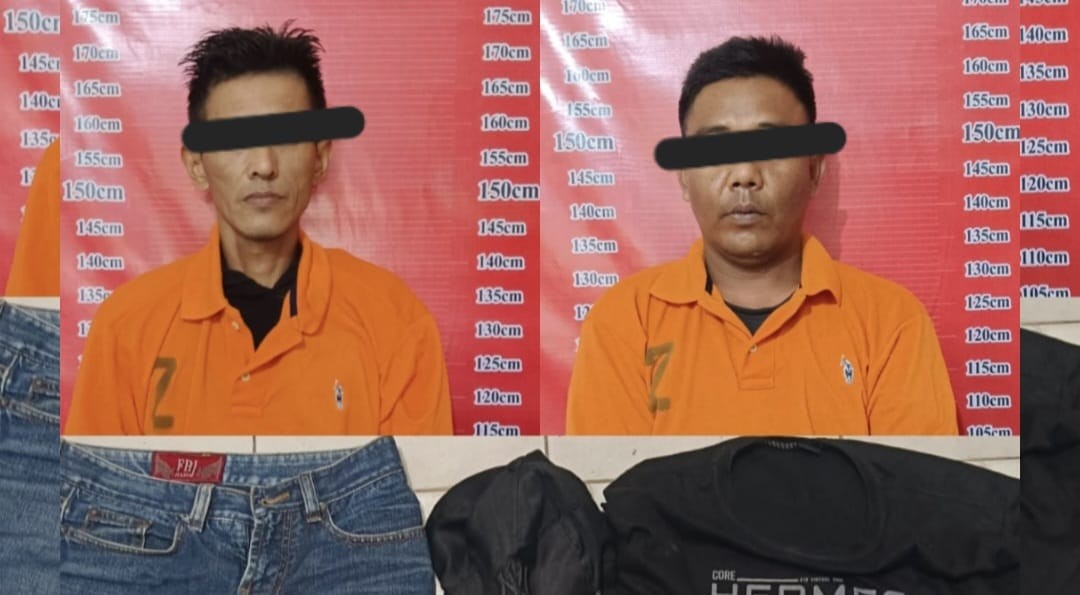 Polsek Perbaungan Tangkap Dua Pelaku Pencurian Motor Sabu Turut Diamankan
