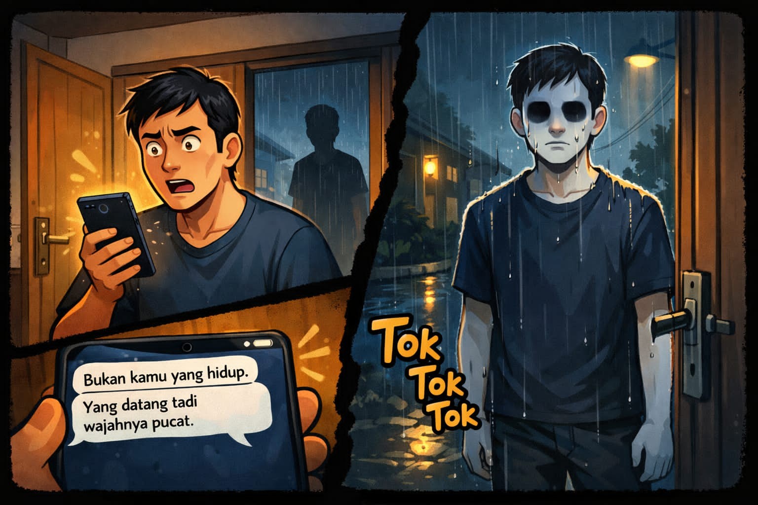 Cerpen Ketika Tamu Kematian Datang Lebih Dulu.