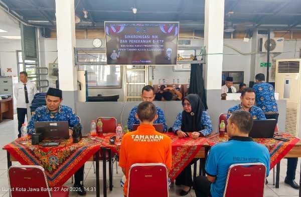 Meski di Balik Jeruji Hak Identitas Warga Binaan Garut Tetap Terlindungi
