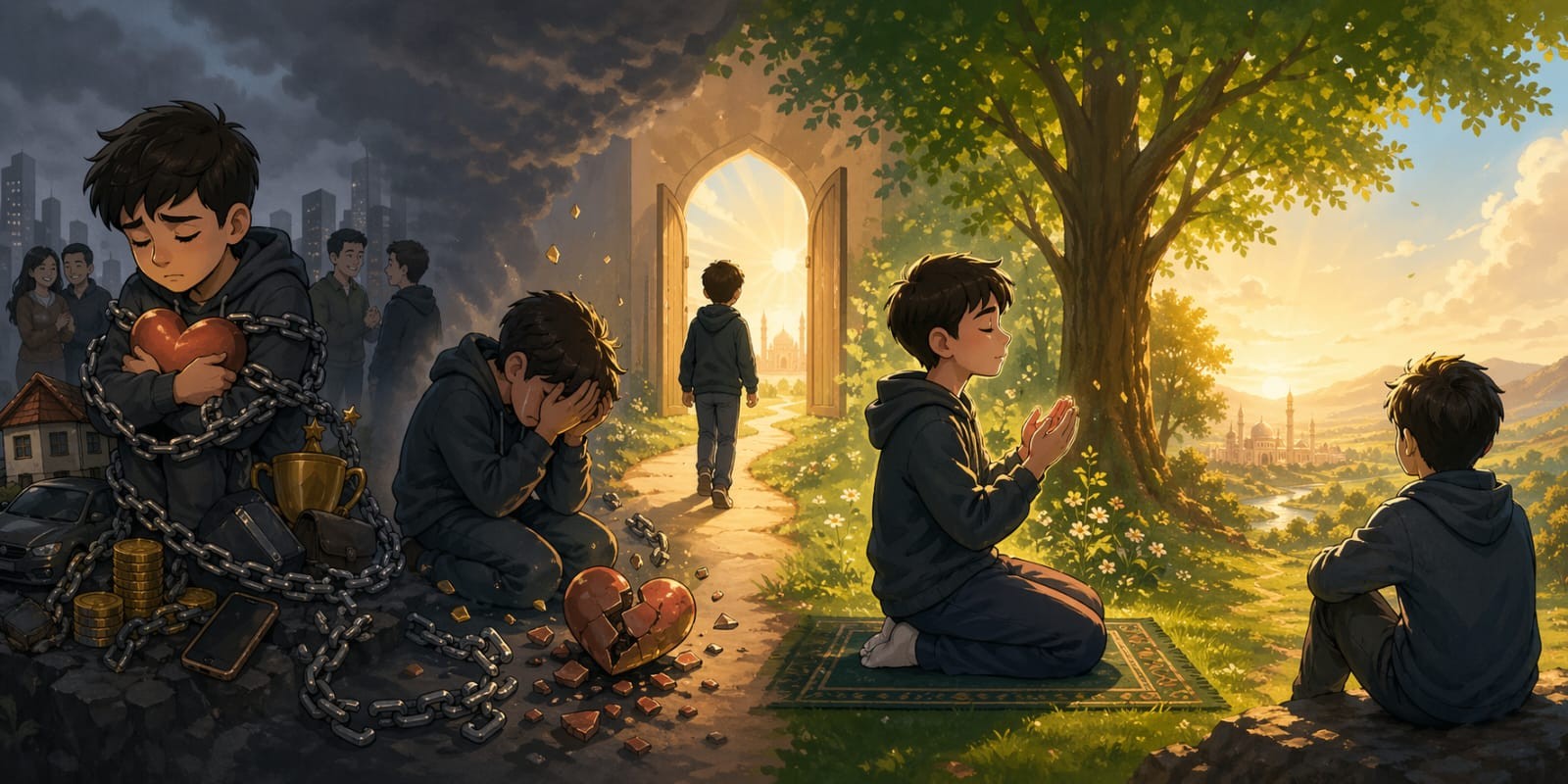 Hati Terikat Selain Allah Saja