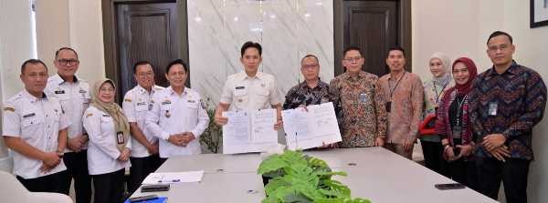 Dorong Digitalisasi Layanan dan Investasi Daerah, Pemkab Lampung Selatan Jalin Kerja Sama Dengan BNI