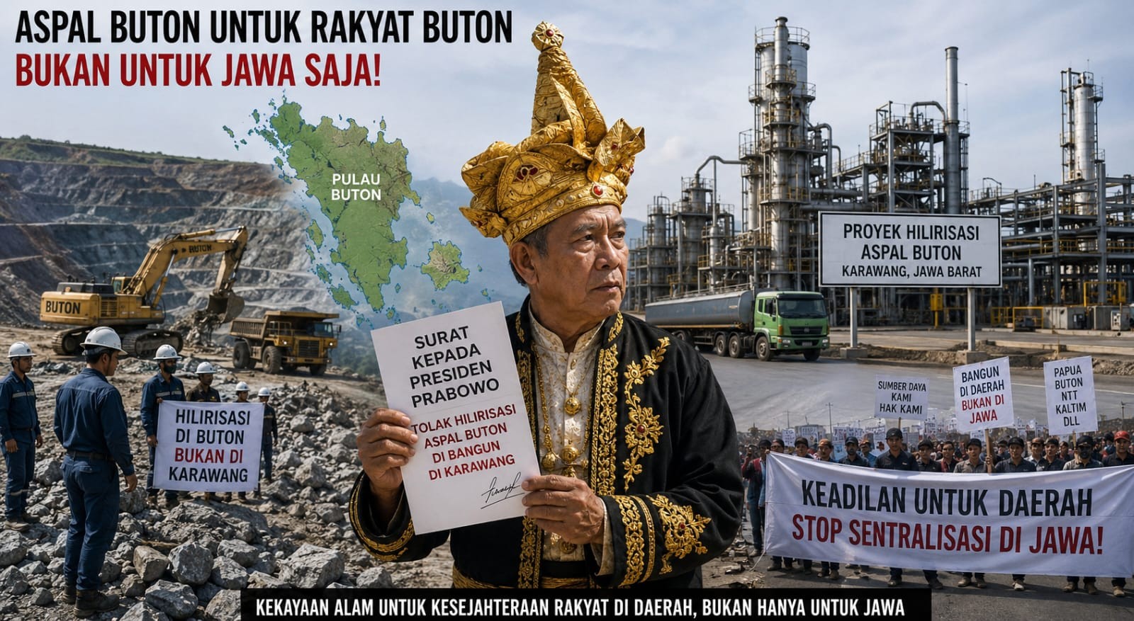 Hilirisasi Aspal Buton Diperdebatkan Antara Jakarta Dan Daerah