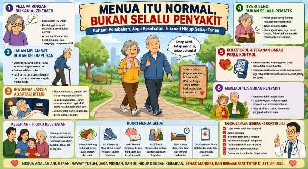 Memahami Penuaan Sehat dan Perubahan Tubuh