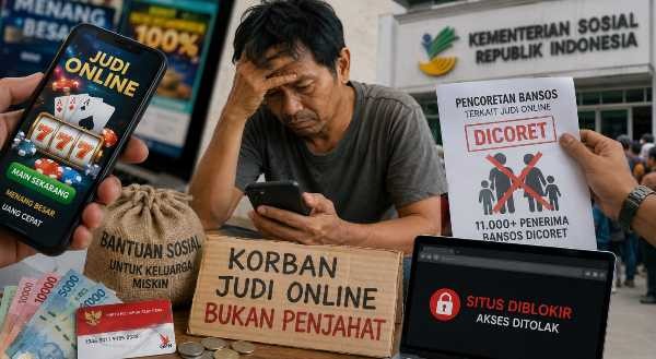 Negara Menghukum Korban Judi Digital