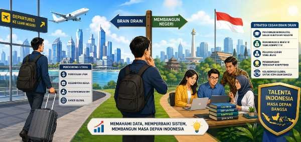 Talenta Indonesia dan Tantangan Brain Drain