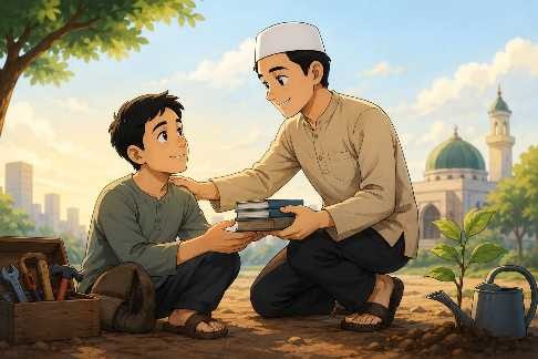 Bantu Dengan Tidak Manja