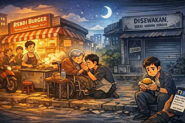Warung yang Hilang di Bawah Langit