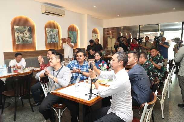 Perkuat Sinergi Informasi Publik, Dispenad Gelar Silaturahmi Bersama Media Massa