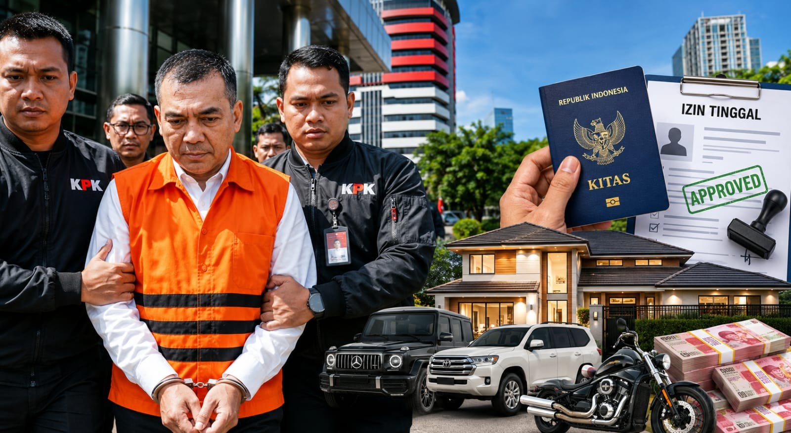 Kekayaan Rp234 Miliar dan Dugaan Korupsi Izin Tinggal WNA