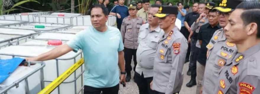 Polda Lampung Komitmen Berantas Mafia BBM 29 Tersangka Kasus Solar Ilegal Dilimpahkan ke Kejaksaan 
