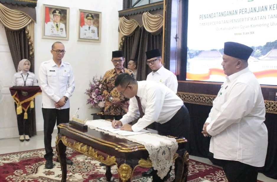 Kejari OKU, Pemkab, Kemenag dan BPN Bersinergi Percepat Sertifikasi Tanah Wakaf