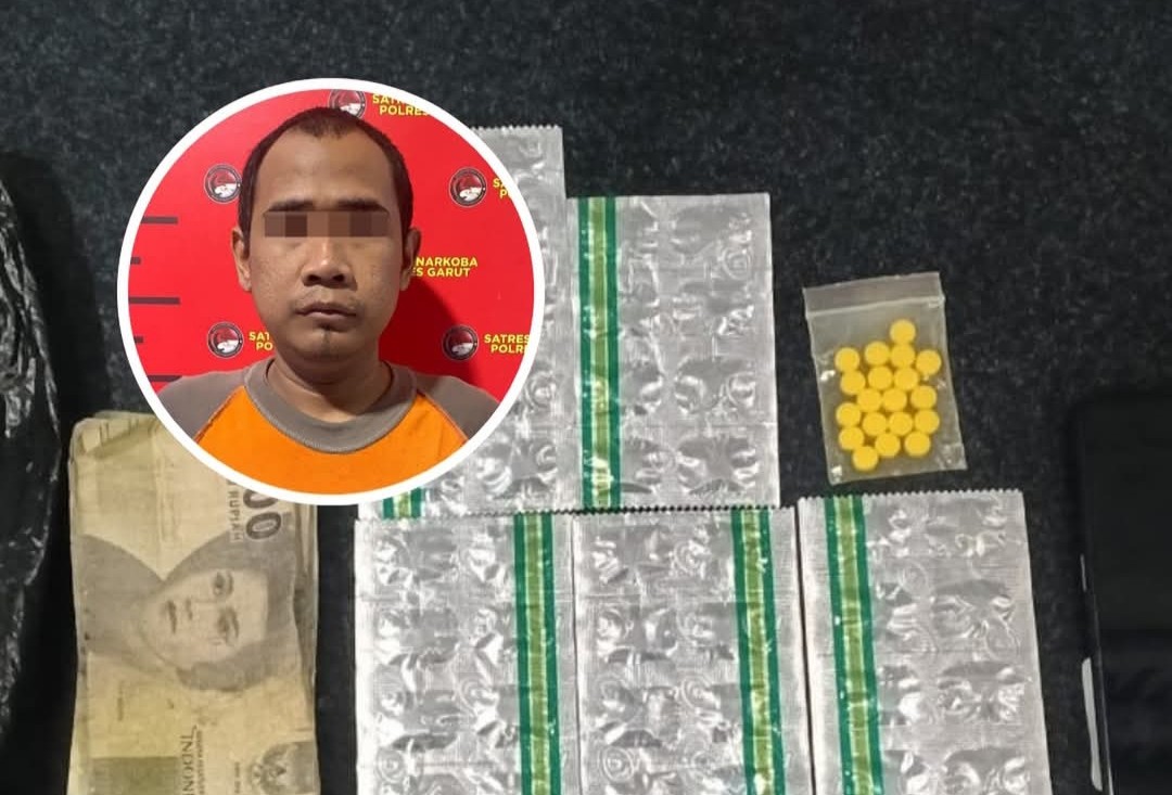 Kasat Narkoba AKP Usep Sudirman: Pria di Wanaraja Garut Ditangkap, Edarkan Tramadol dan Hexymer Tanpa Izin