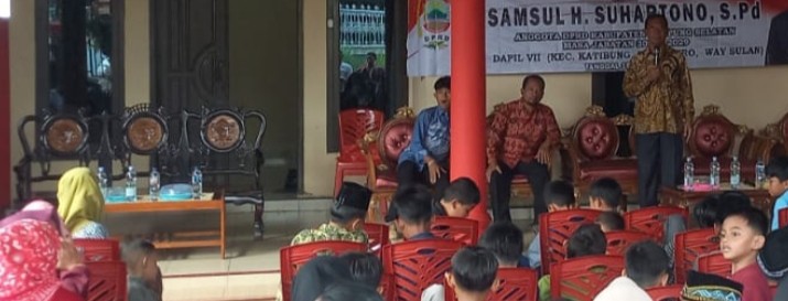 Gencarkan Nilai Nasionalisme, Samsul Kembali Gelar Kegiatan IPWK Dikediamannya