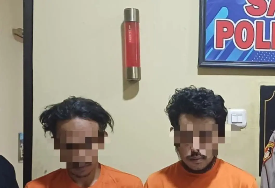 Polres Garut Tahan Dua Pelaku Penganiayaan