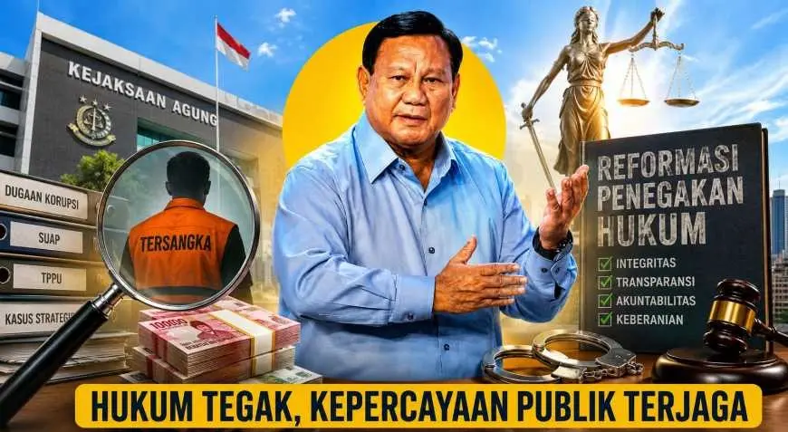 Integritas Penegak Hukum Menentukan Masa Depan Reformasi