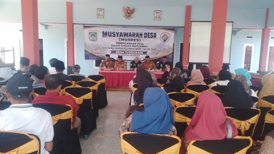 Musdes Tlogosari Bahas Perencanaan Pembangunan Desa Tahun 2027