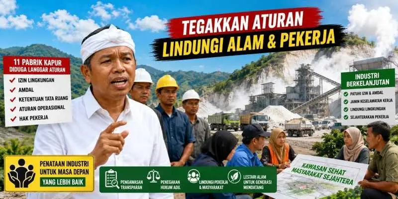 Menata Industri Kapur Menyelamatkan Alam Dan Pekerja