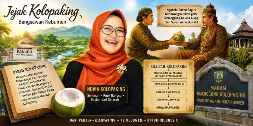Jejak Kolopaking Menembus Sejarah Kebumen Bangsawan