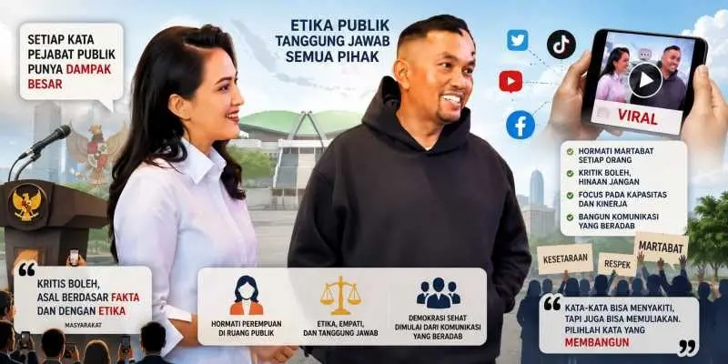 Etika Publik Diuji Lewat Sebuah Candaan