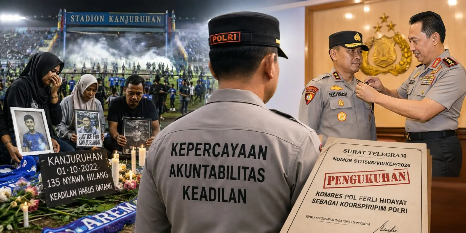Di Balik Kepercayaan, Bayang-Bayang Kanjuruhan