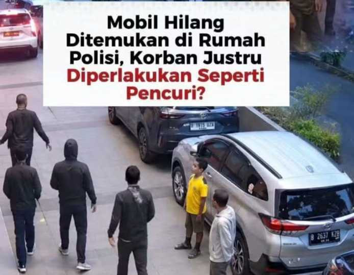Oknum Polisi di Jambi Diduga Jadi Pendadah Mobil Curian, Korban Malah Diperlakukan Bak Pencuri