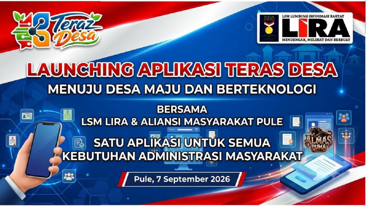 LSM LIRA Trenggalek Launching Aplikasi Teras Desa di Kecamatan Pule IMG-20260907-WA0016.jpg