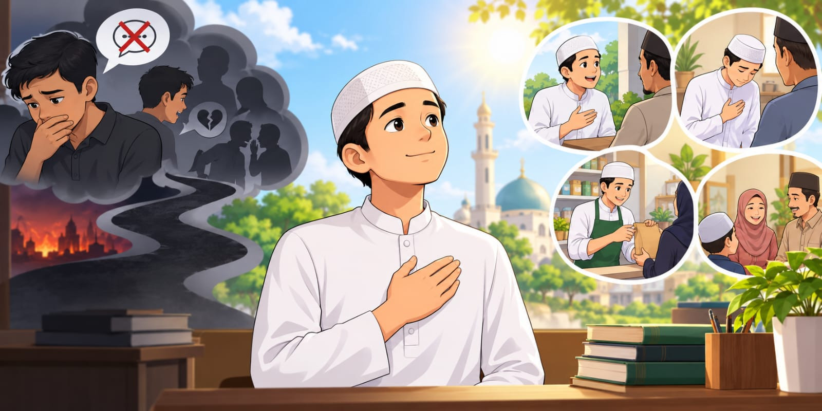 Menjaga Lisan Dari Dusta