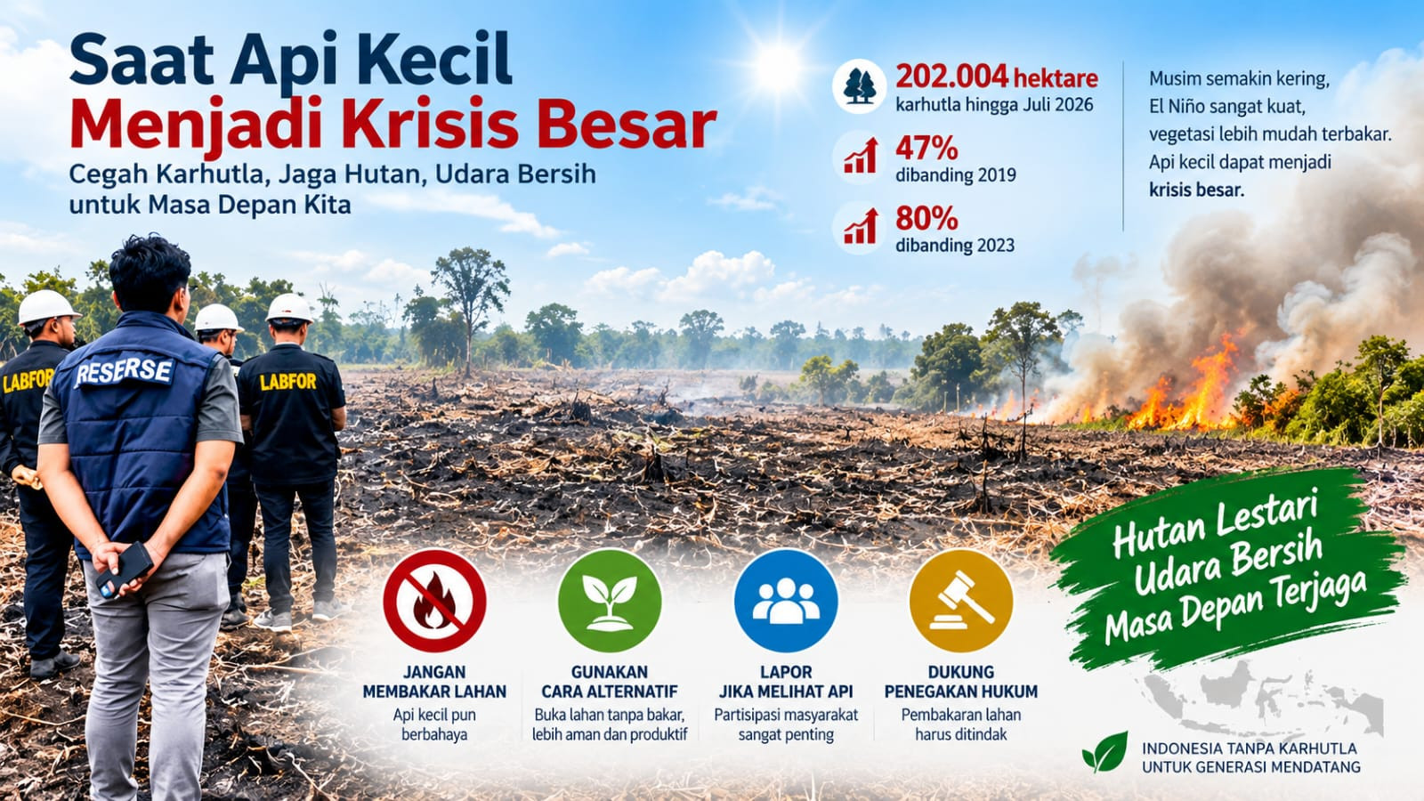 Saat Api Kecil Menjadi Krisis Besar